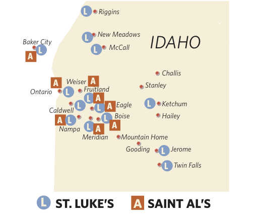 This map was prepared by the Idaho Statesman newspaper to show how the ongoing acquisition of physician medical groups by hospitals is consolidating control of office-based physician services—not just in Boise, but throughout the State of Idaho. Nationally, hospitals are acquiring physician medical groups at an accelerating pace. Over time, this trend will significantly change how clinical laboratories and anatomic pathology groups market their services to office-based physicians.