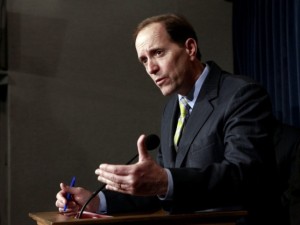  It was in September when several prominent House Republicans sent a letter to HHS Secretary Kathleen Sebellius that called for several changes in the ongoing federal program to encourage providers to adopt electronic health record systems. Pictured above is Representative Dave Camp (R-Michigan). He is Chairman of the House Ways and Means Committee and was one of those Representatives who signed the letter. (Photo by Pablo Martinez Monsivais and copyright the Associated Press.)