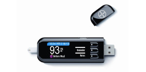 The Contour USB meter is designed for single patient home use, while the blood glucose trend information available in Glucofacts Deluxe can be e-mailed, printed, or saved as a PDF file for easy sharing with healthcare professionals. (Photo and caption copyright IDEO.)