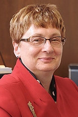 Ellen Haneline, Dean of the College of Allied Health Sciences at Ferris State University. (photo © mlive.com)