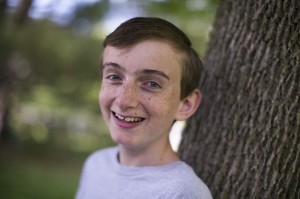 Fourteen-year-old Joshua Osburn (picture above) was cured of hydrocephalus and status epilepticus caused by a lethal and difficult to identify pathogen, when scientists at the University of California, San Francisco discovered the pathogen’s DNA using “unbiased next-generation sequencing.” The scientists, under the direction of Joseph DeRisi, Ph.D. a UCSF Professor acclaimed for developing a DNA microarray chip that can identify the SARS virus within minutes, was able to identify the bacteria afflicting Joshua within 48 hours. He was treated with high doses of penicillin and completely recovered within two weeks.  (Photo copyright John Maniaci Photography)