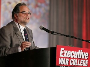 Marc Grodman, M.D., is CEO and President of Bio-Reference Laboratories, Inc., of Elmwood Park, New Jersey. On June 4, his company announced an agreement to be sold to OPKO Health Inc. for a sales price of $1.47 billion. Grodman is shown speaking at the 2012 Executive War College on Laboratory and Pathology Management. (Photo by Duane Stork, copyright The Dark Report.)