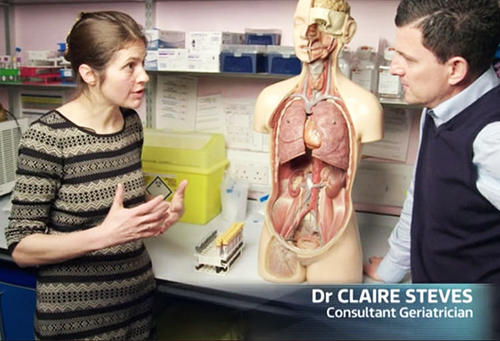 Claire Steves, MD, PhD a Clinical Senior Lecturer at King’s College London