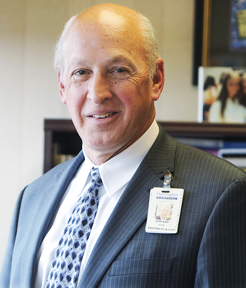 Ed Moore, President and CEO of Harrington Healthcare