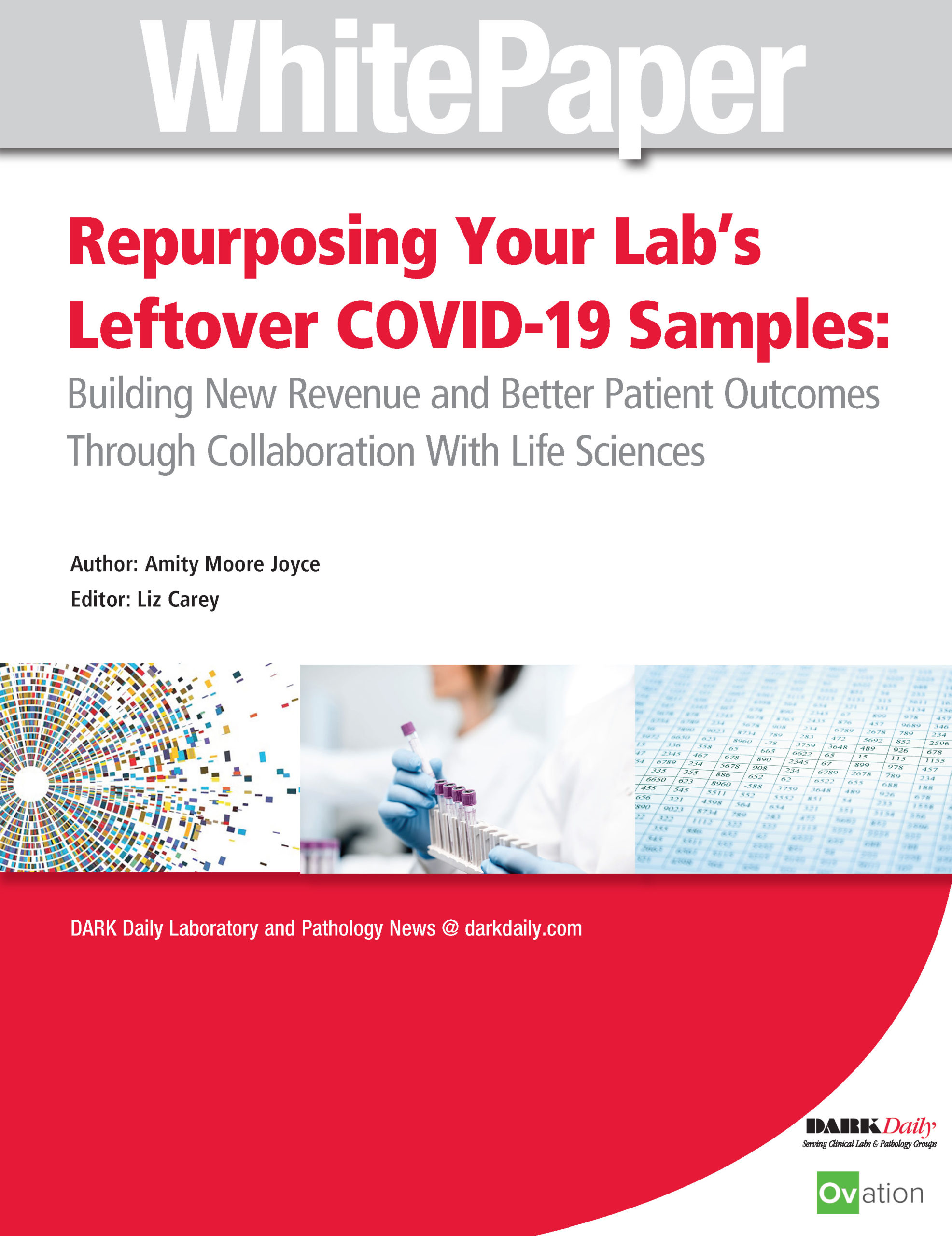 Free White Paper - Repurposing your lab's leftover COVID-19 samples