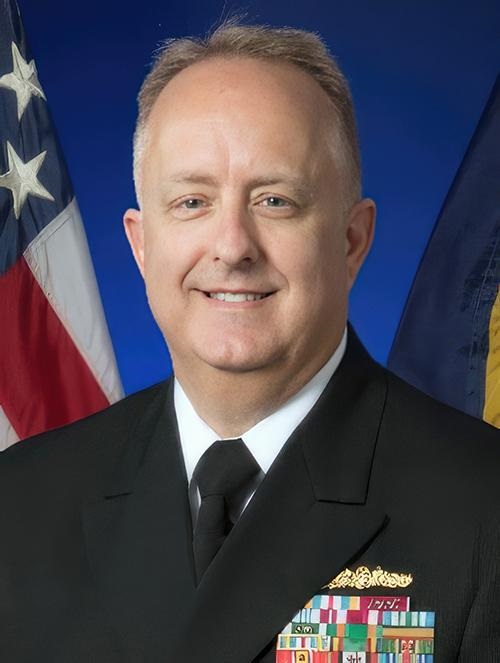Navy Rear Admiral Darin Via, MD