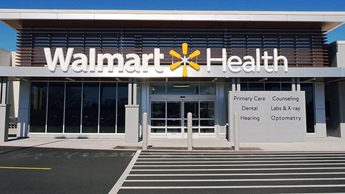 One of the first health clinics established by Walmart